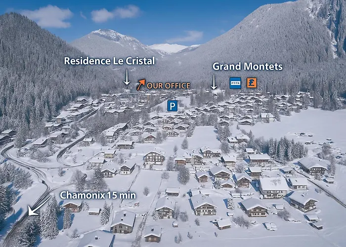 Apartmán Le Cristal - Nant Blanc 15 - Happy Chamonix
